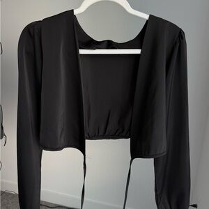 Elegant Black Women's Top